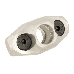 Rise Armament M-lok Qd Sling Mount Silver Aluminum