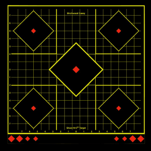 Birchwood Casey Shoot-N-C Reactive Target 17.75 Diamond (5 Pack)