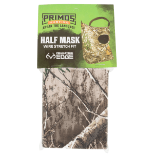 Primos Realtree Edge Neoprene 1/2 Face Mask OSFA