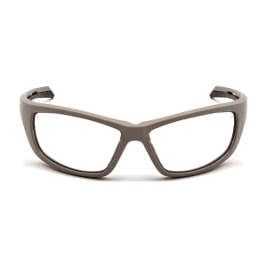 Pyramex Venture Gear Howitzer Safety Glasses  Clear Lens and Tan Frame