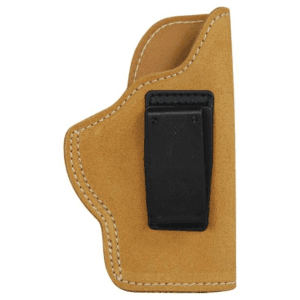 Blackhawk Suede Leather IWB Angle-Adjustable Compact 1911 Holster  Brown  Left Handed