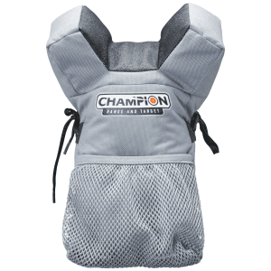 Champion Rail Rider Shooting Rest Front Bag Gray with Black Panels