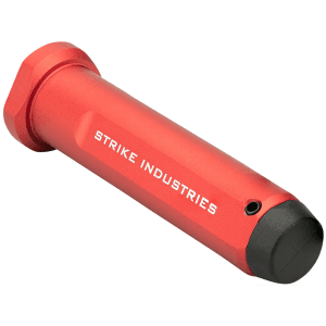 Strike Industries ARBHMILRED Buffer Housing AR MilSpec Red Anodized Aluminum for MilSpec Buffers