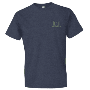 Hornady Men's H-Stamp Logo T-Shirt  Size Medium (Indigo)