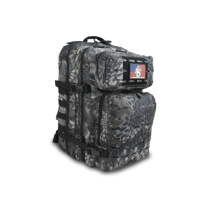 RTAC Large Lasercut MOLLE Backpack w/ Pistol Retention System (Black Python)