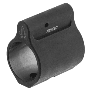 Leapers Steel Micro Gas Block with Phosphate Finish