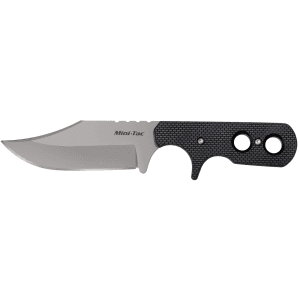 Cold Steel Mini Tac Bowie Fixed Blade 3.63 Stonewashed