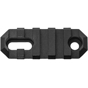 GrovTec US Inc 5 Slot 2.2 Inch Picatinny Rail Black Anodized