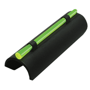 HiViz Snap-On Front Sight Green/Red Fiber Optic Bead