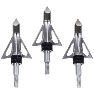 Allen Impact Fixed Blade Broadhead 3 Pack Silver 100gr 3 Blades