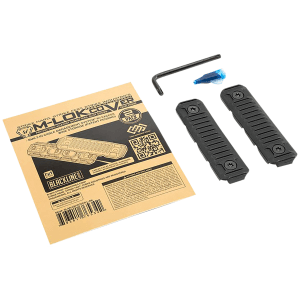Strike Industries ARCMCOVERLBK Cable Management Cover Long 3.14L Black Polymer for MLok