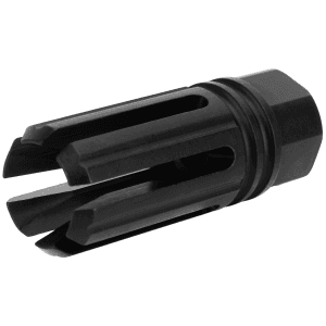 TacFire 6-Prong Flash Hider Black Steel 5.56 NATO