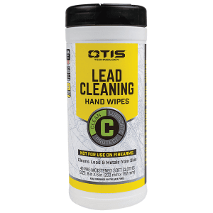 Otis FG40CLRW Lead Cleaning Hand Wipes Cleans Lead  Metals from Skin 40 Count Can