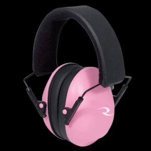 Radians Pink Black Earmuffs 21 dB NRR
