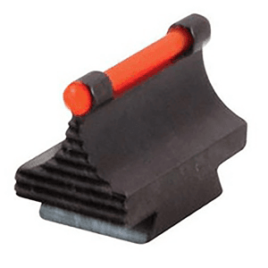 TruGlo 3/8 Dovetail Rifle Sight Black Red Fiber Optic Ramp