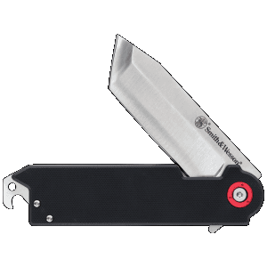 Smith & Wesson Knives Big Benji 3.50 Folding Plain Stainless Steel Knife 1193144