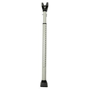 Guard Dog DoorKeeper Door Security Bar Adjustable White Steel
