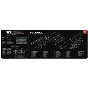 TekMat TEKR36SKS SKS Cleaning Mat SKS Parts Diagram 12 x 36