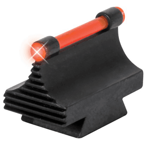 TruGlo 3/8 Dovetail Front Sight Black Red Ramp Fiber Optic