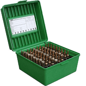 Mtm Deluxe  Mtm R-100-10     100rd Rifle Box       Grn