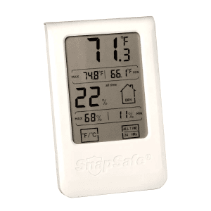 Snapsafe Gun Safe Hygrometer Gray AAA