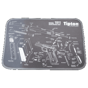 Tipton 558680 Maintenance Mat  Neoprene Top wRubber Back Black wGray Trim 1911 Parts Diagram 10  L x 12 W