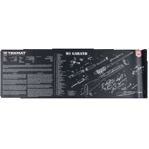 TekMat TEKR36M1GARANDBK M1 Garand Cleaning Mat M1 Garand Parts Diagram 12 x 36