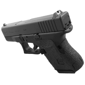 Talon Grips 116R Adhesive Grip Compatible For Glock 2627283339 Gen4 wNo Backstrap Black Textured Rubber