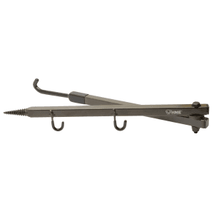 HME Steel Folding Bow Hanger with Accessory Hooks 3 Pack