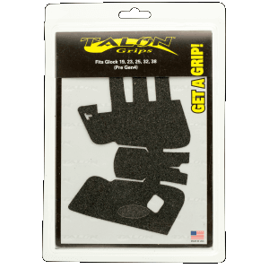 Talon Grips 104G Adhesive Grip Compatible For Glock Gen13 1923253238 Black Textured Granulate