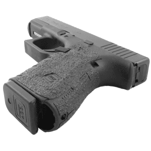 Talon Grips 110R Adhesive Grip Compatible For Glock 1923253238 Gen4 wNo Backstrap Black Textured Rubber