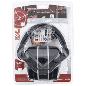 Radians R2500 Muff Foam 32 dB Orange-Black 1 Pair