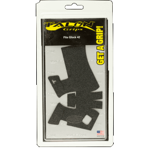 Talon Grips 108G Adhesive Grip Compatible For Glock 42 Black Textured Granulate