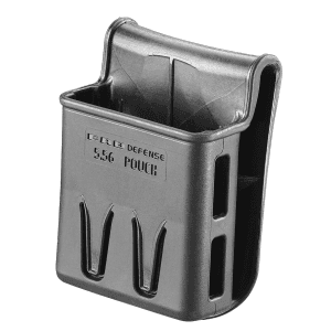 FAB Defense M4 Mag Pouch Black Polymer Belt Mount