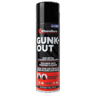 KleenBore GO5A GunkOut Gun Metal CleanerDegreaser 14 oz. Aerosol