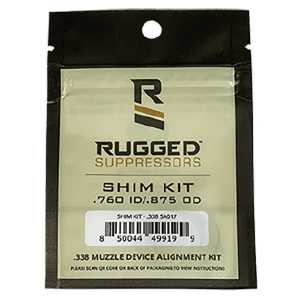 Rugged Suppressors .338 Shim Kit for 3424 M18x1/M18x1.5 Barrels