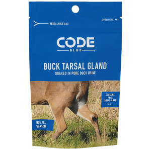 Code Blue Buck Tarsal Gland Scent Resealable Bag for Deer Hunting