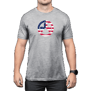Magpul Men's Independence Icon T-Shirt  Size Small (Ash Gray)