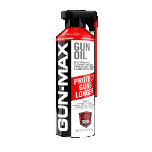 Real Avid AVMLP12A GunMax Gun Oil Cleans Lubricates Protects 12 oz Aerosol