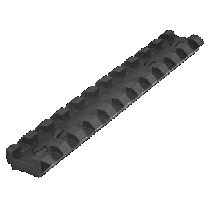 Ruger 90465 1022  .22 Charger Pistol Picatinny Scope Base Rail  Black Anodized
