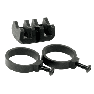 Magpul Industries Corp Light Mount V-block And Rings  Magpul Mag614-blk Light Mount V-block & Rings