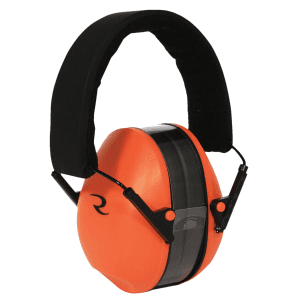 Radians 21 dB Orange Black Earmuffs Lightweight