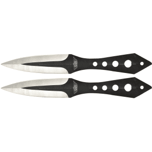 Uzi Accessories 2-Piece Stainless Steel Throwing Knives