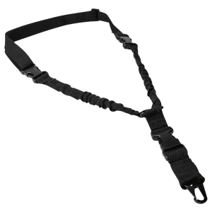 Ncstar Single Point Sling Deluxe Black Nylon Adjustable Bungee