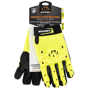 Walkers Cold Weather Impact Gloves Small Black/Yellow