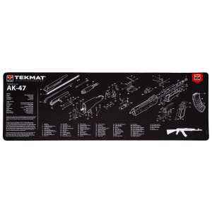 TekMat TEKR36AK47 AK47 Ultra 44 Cleaning Mat AK47 Parts Diagram 15 x 44