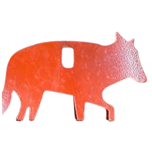 Champion Targets Steel Impact Steel Coyote Target (Orange)