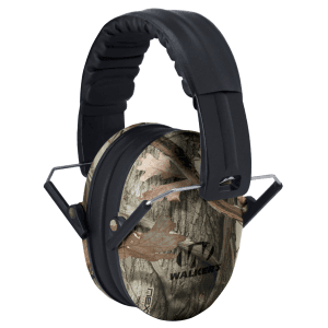 Walkers Game Ear Childs Passive Folding Ear Muffs (Camo)