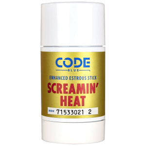 Code Blue Screamin Heat Doe Urine Scent Wax Stick