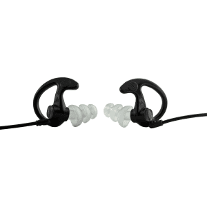 SureFire EP5 Sonic Defenders Max Black Flanged Earplugs